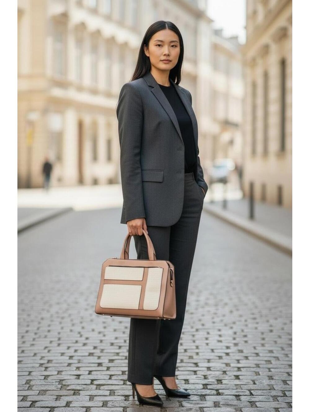 Brand New Tan Handbag & Atmosphere Wallet, Business or Casual, Perfect Pair